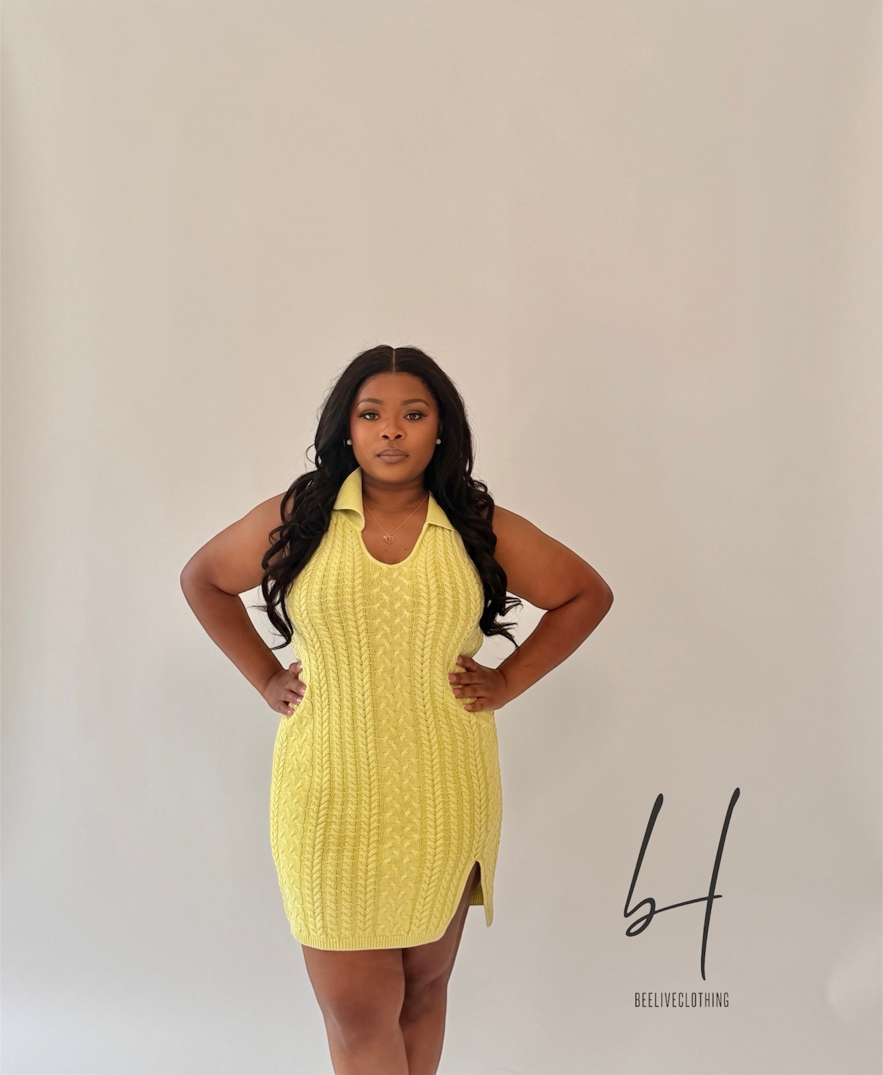 Lime Mini Dress